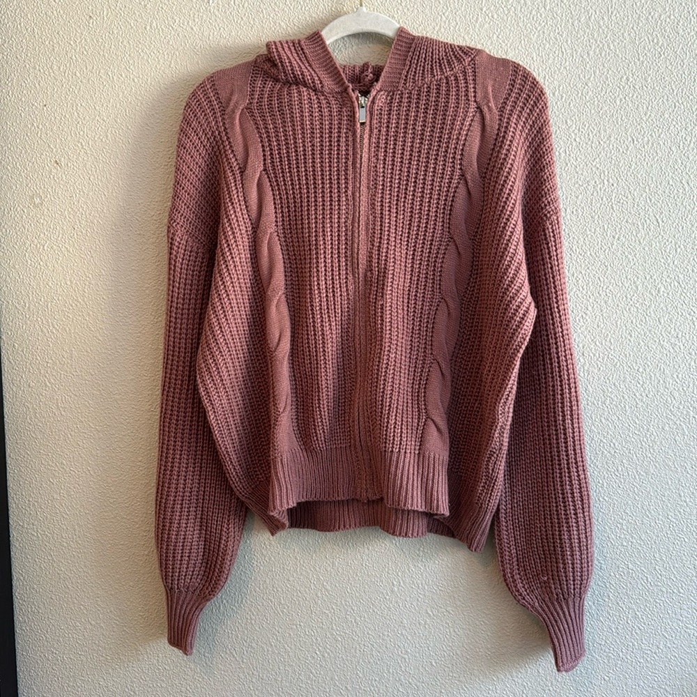 Zip up sweater